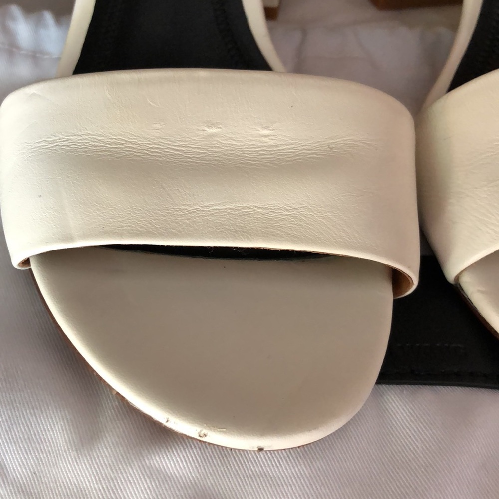 ⭐️⭐️ALEXANDER WANG WHITE BLOCK HEEL SANDAL ⭐️⭐️SZ.40 final price - Picture 5 of 16